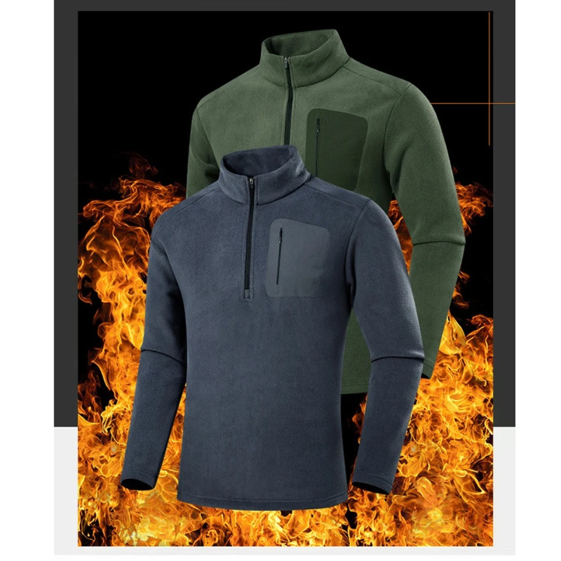 Winter Clothing Hiking - Vestes en polaire Polartec pour hommes,